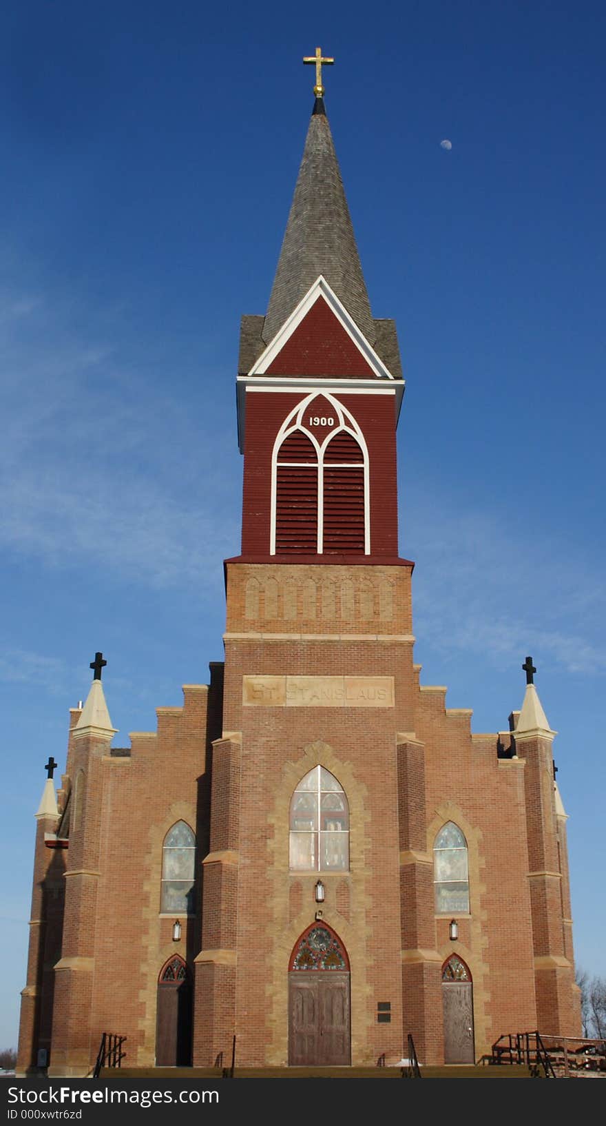 Catholic church found in Warsaw, ND on a brisk winter day. Catholic church found in Warsaw, ND on a brisk winter day.