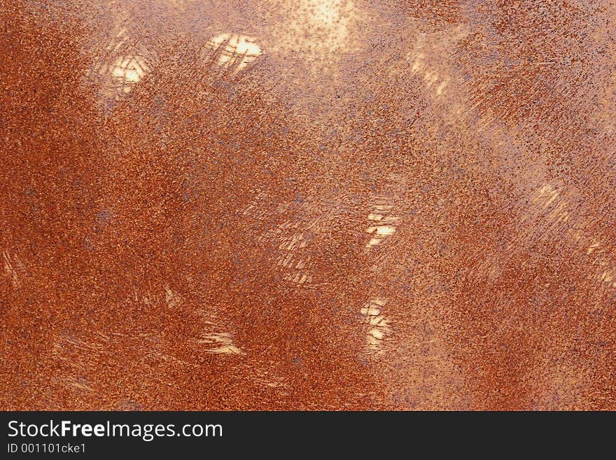 A heavily scratched and rusting background - exterior of an old truck. A heavily scratched and rusting background - exterior of an old truck