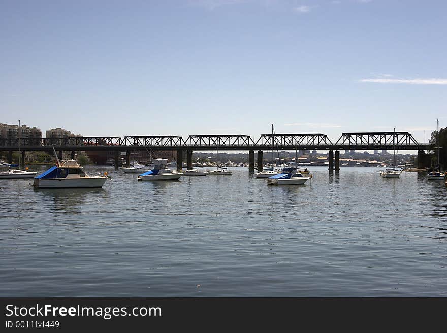 Iron Cove Bridge over the Parramatta River