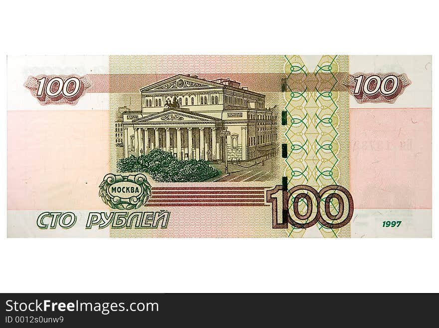 100 russian roubles