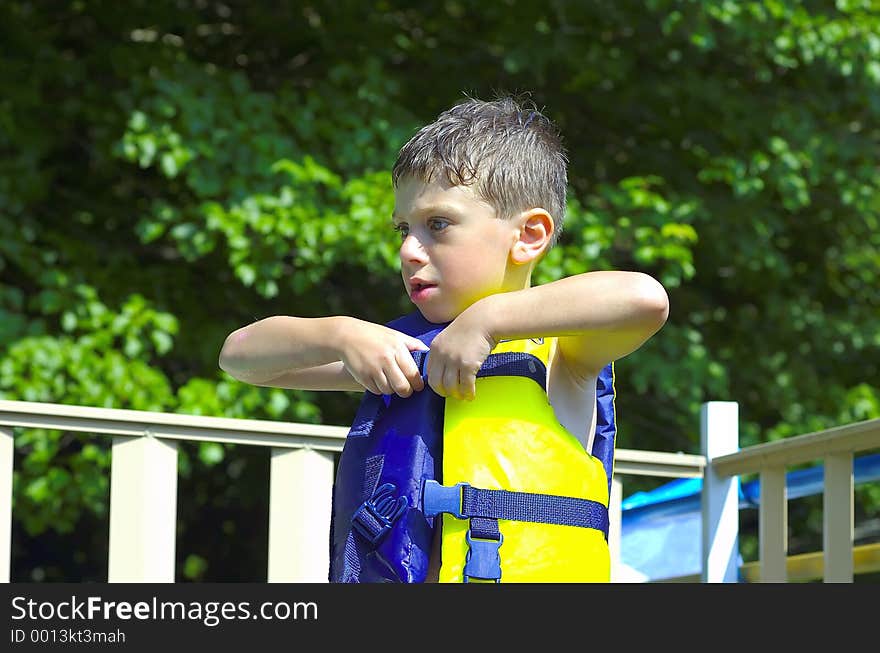 Child At Pool