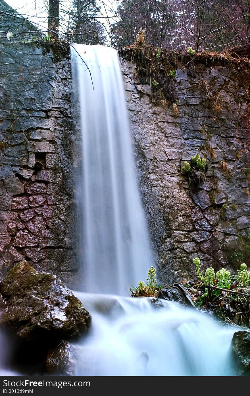 Waterfall in the forest