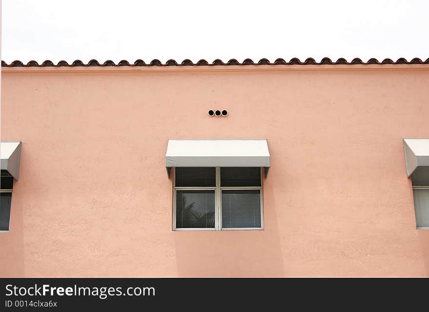 Window on the wall. Window on the wall