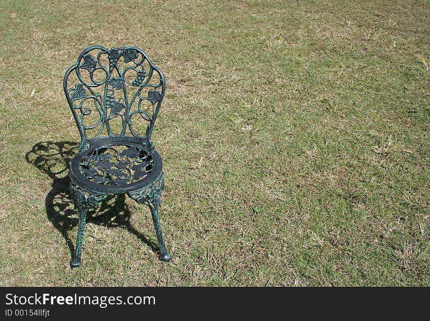 Metal chair