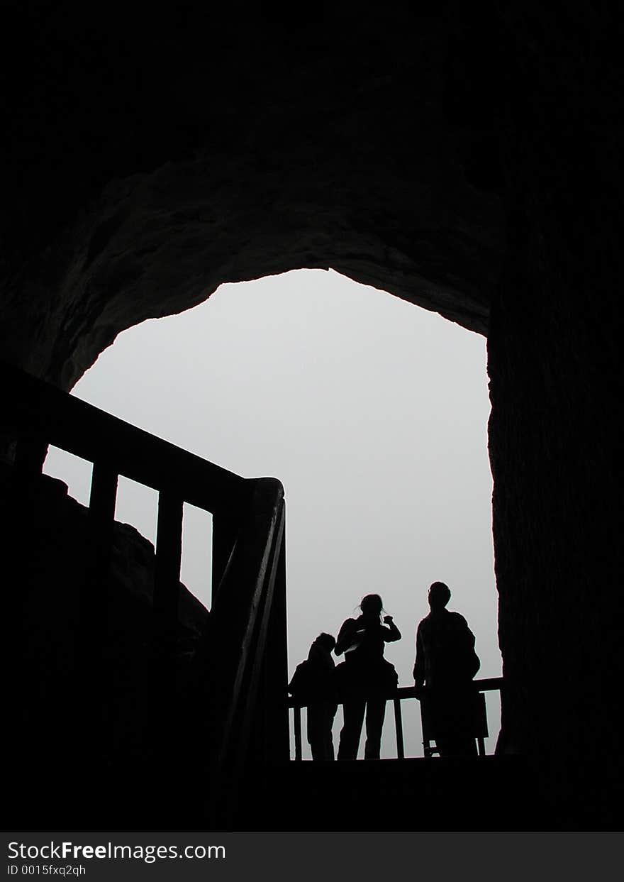 Taken in a cave. Taken in a cave.