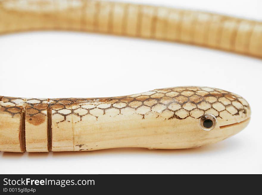 Toy snake - Wooden toy snake