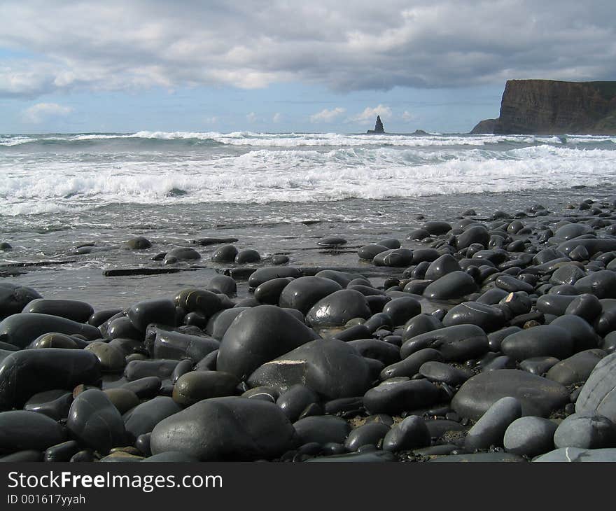 Seashore in Portugal