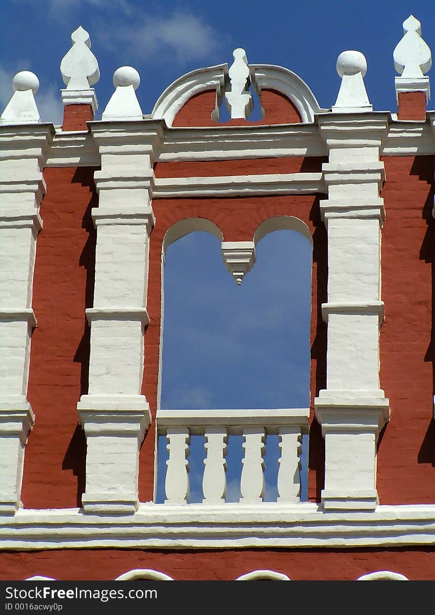 Architectural detail (ornate window)