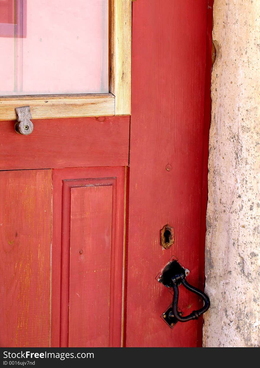 Traditional door detail