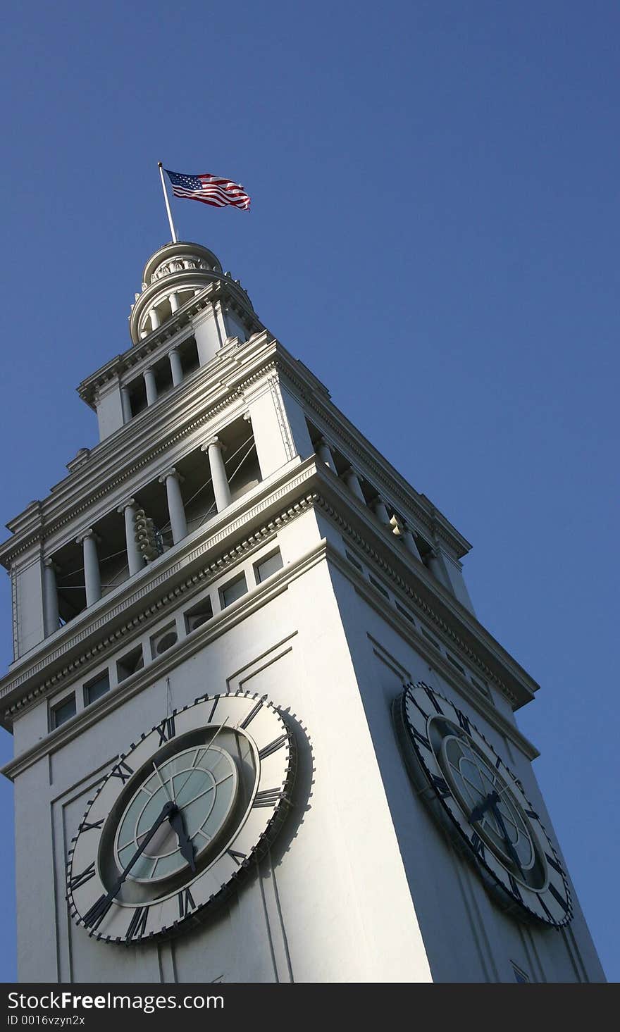 Clock Tower in San Francisco. Clock Tower in San Francisco