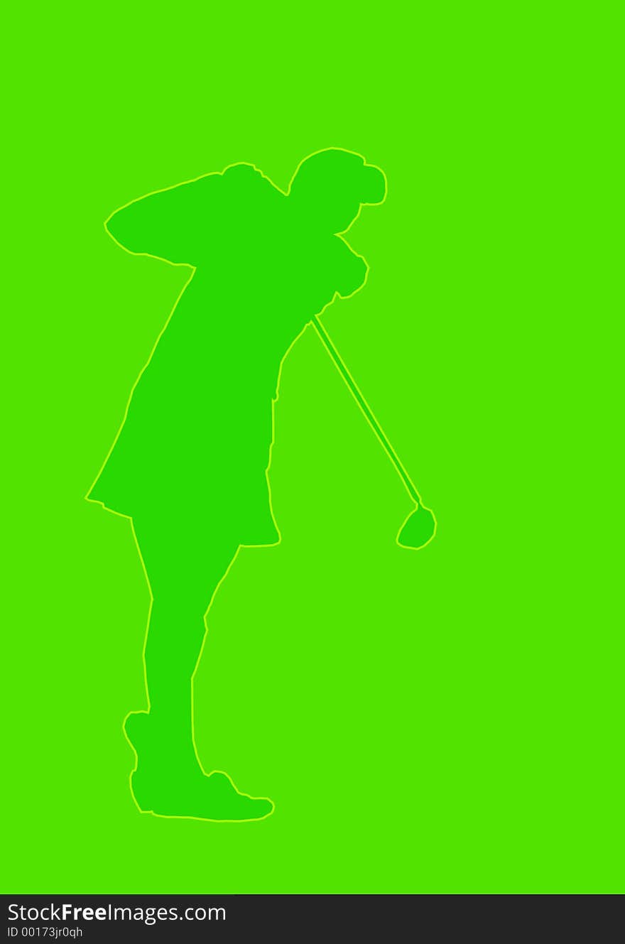 Golf player