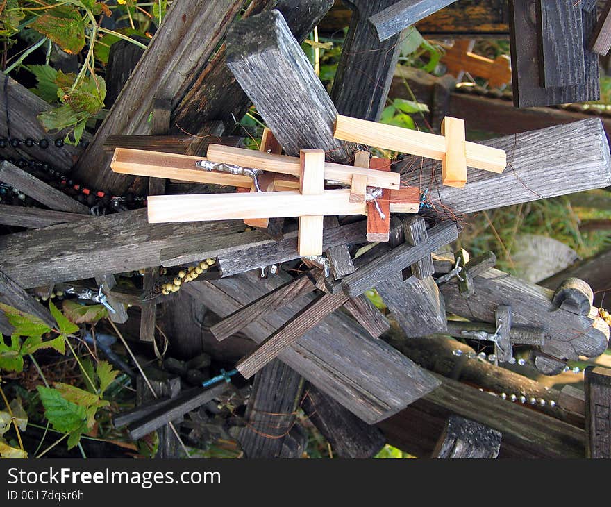 The Hill of Crosses, Lithuania.