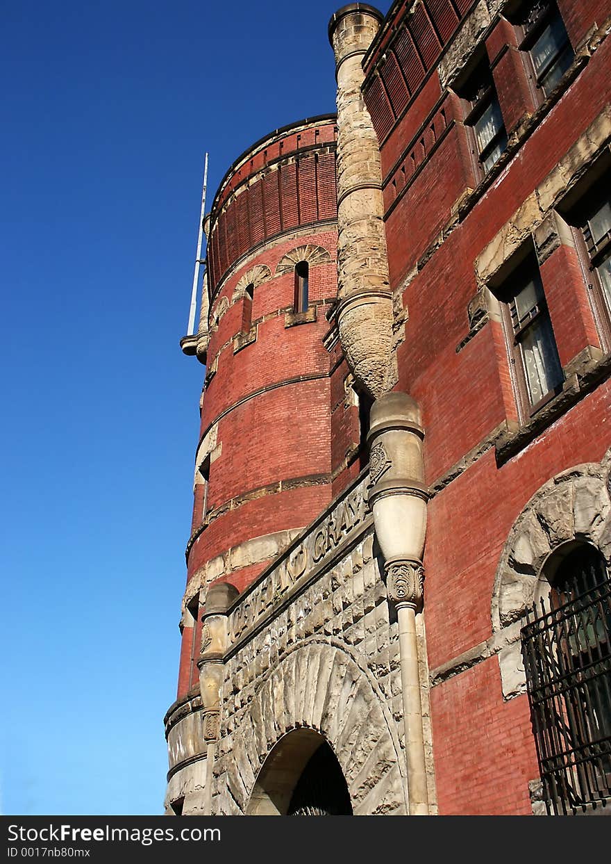 Old armory in Cleveland, Ohio