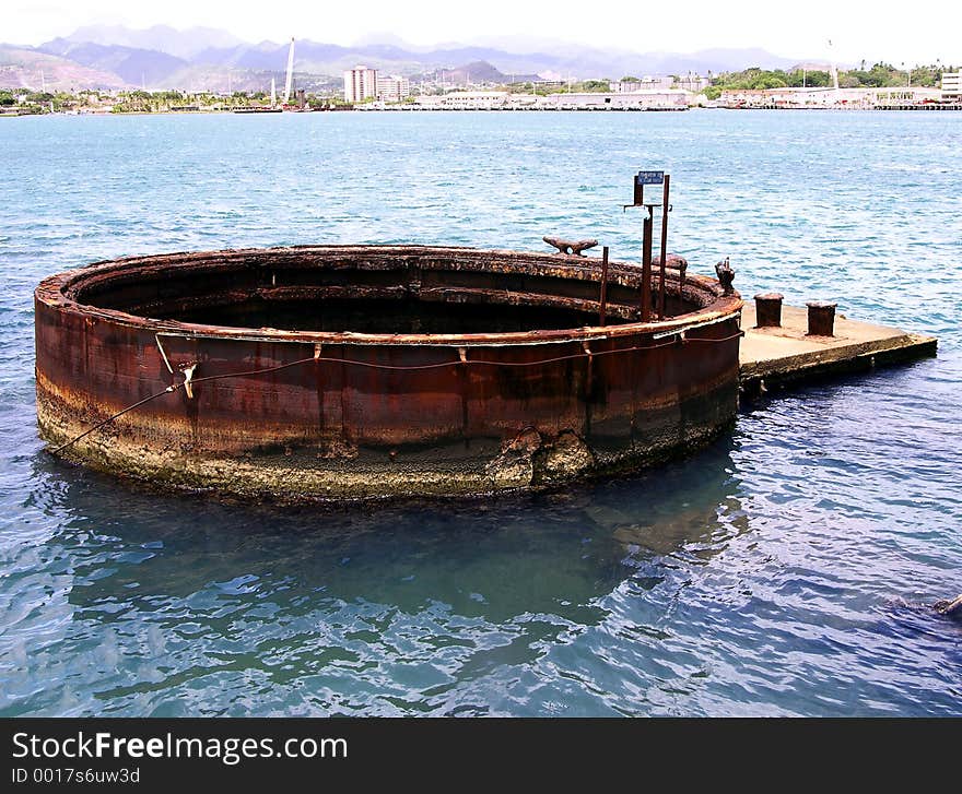 USS Arizona Wreckage (External), Pearl Harbor, Oahu, Hawaii