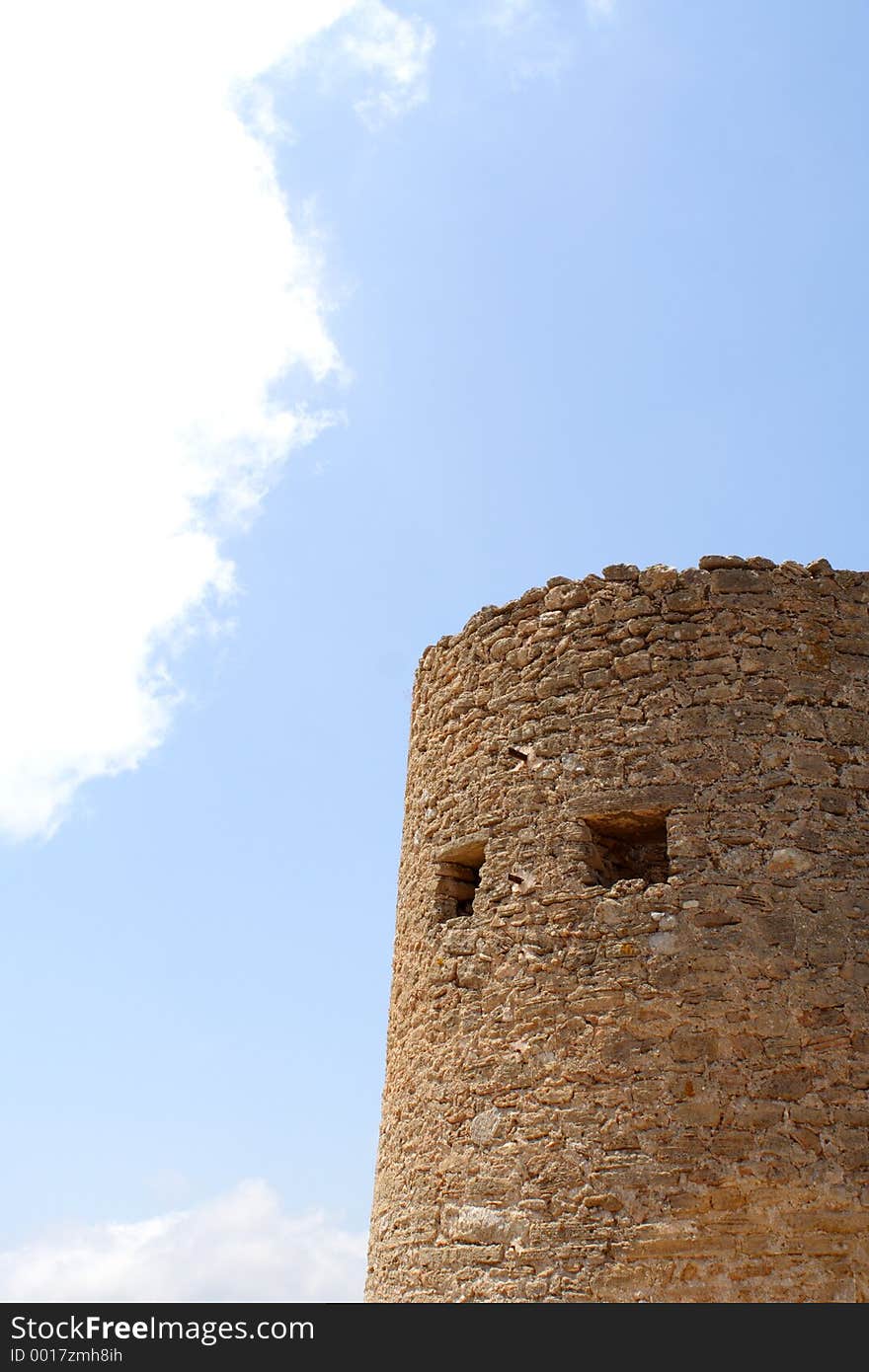 Old historical fortress tower