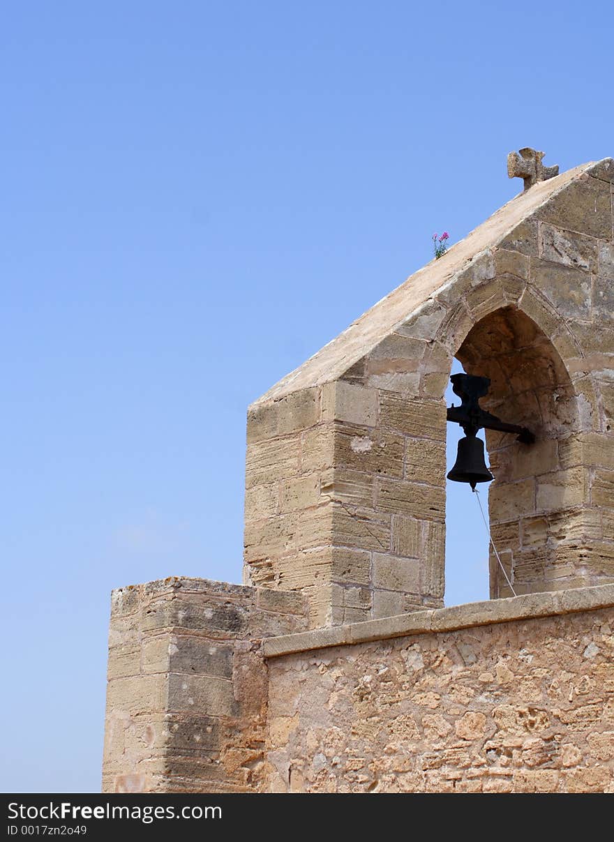 Old historical bell tower