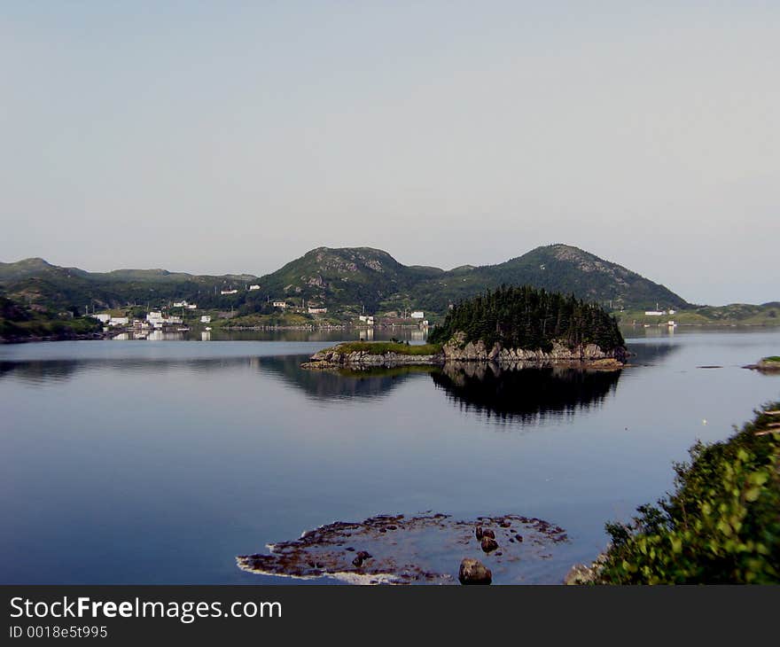 Newfoundland seaside community. Newfoundland seaside community