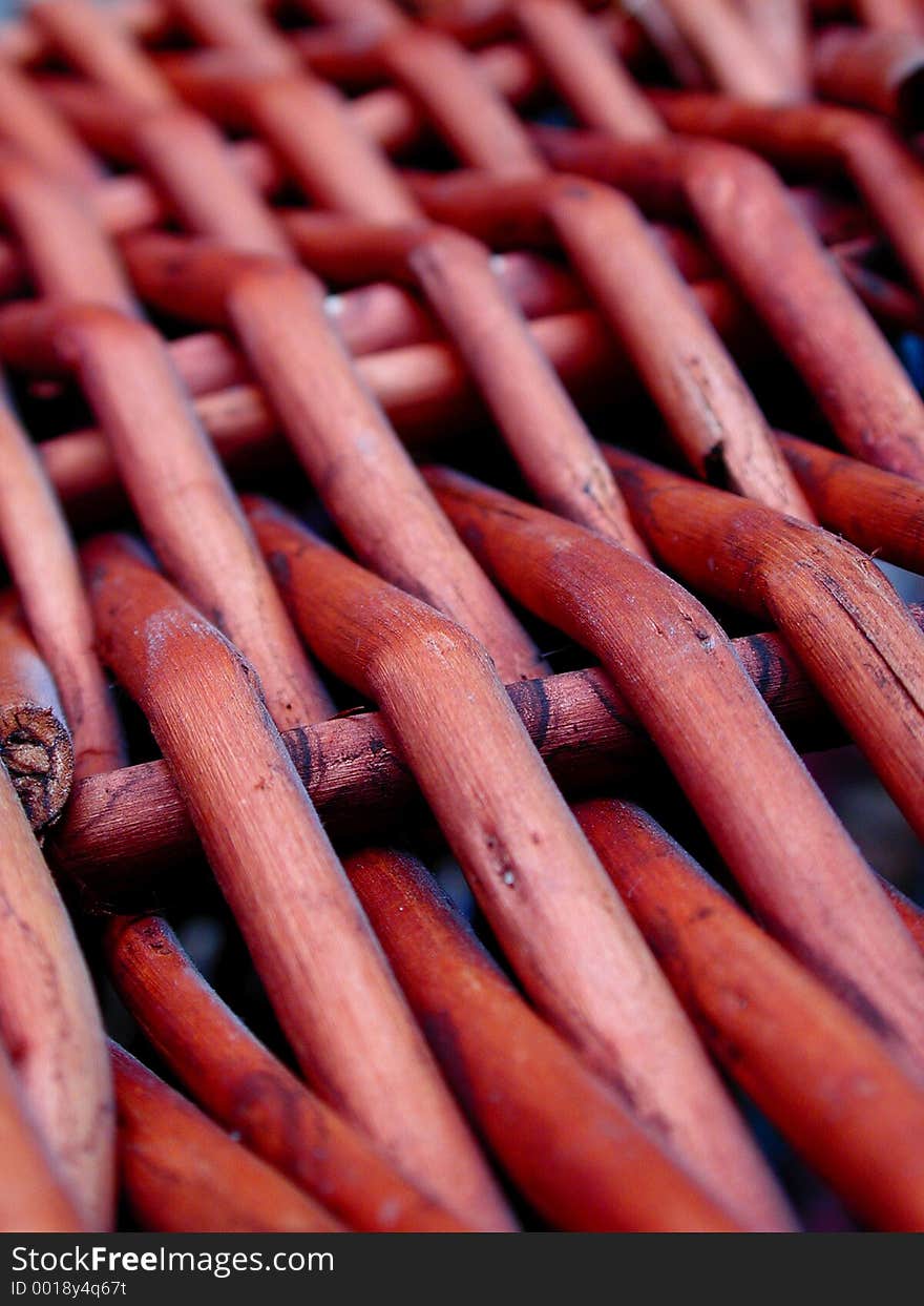 Macro of basket weave. Macro of basket weave