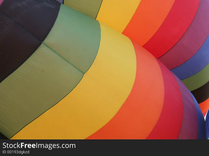 Hot Air Balloon Abstract