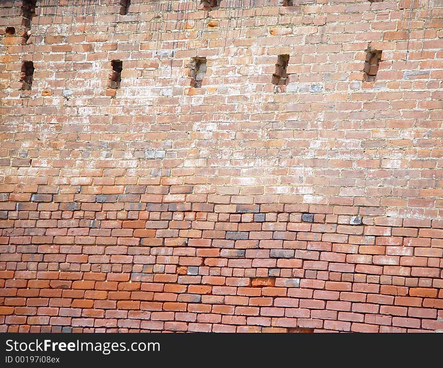 Crumbling Brick. Crumbling Brick