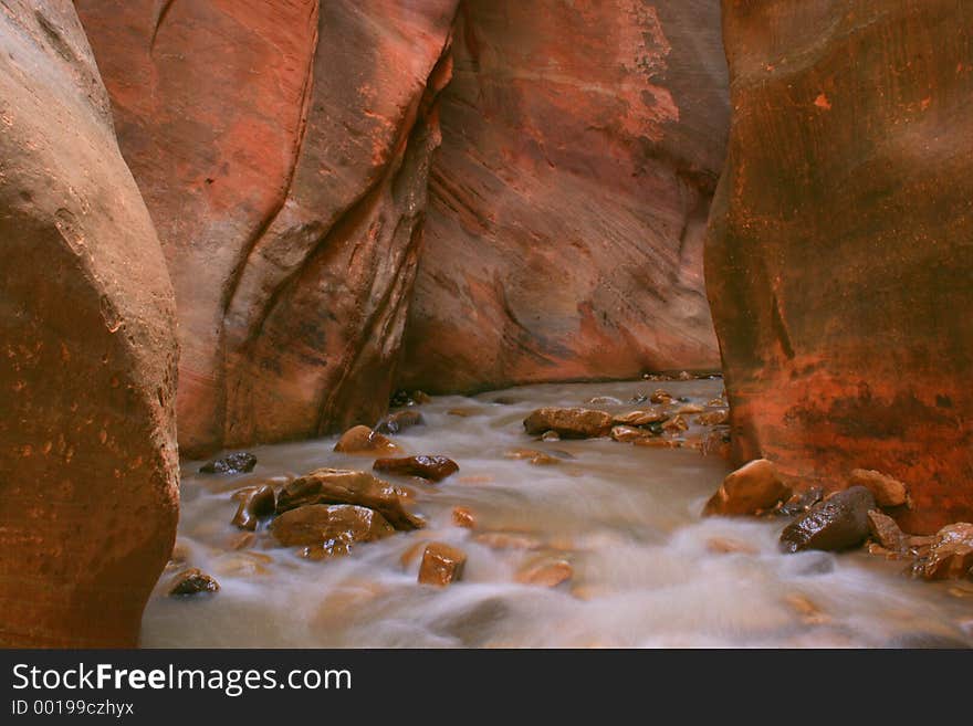 Kanarra Canyon. Kanarra Canyon