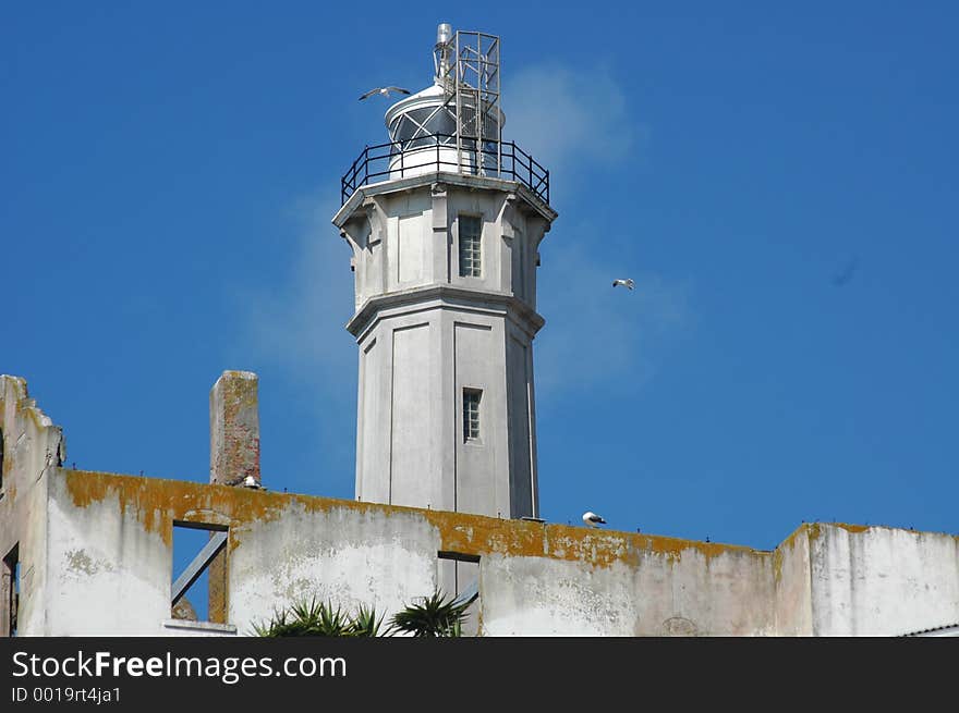 This is an old watch tower.