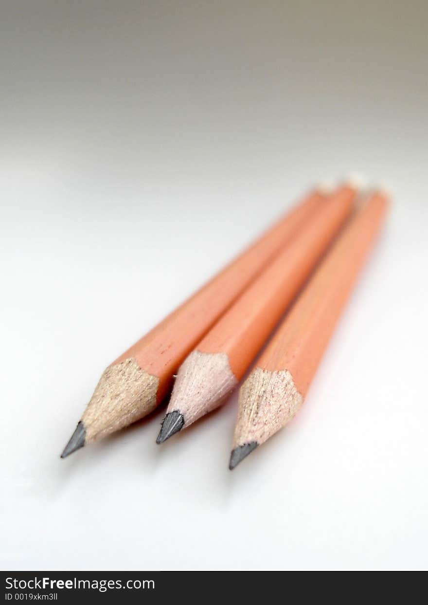 Three pencils