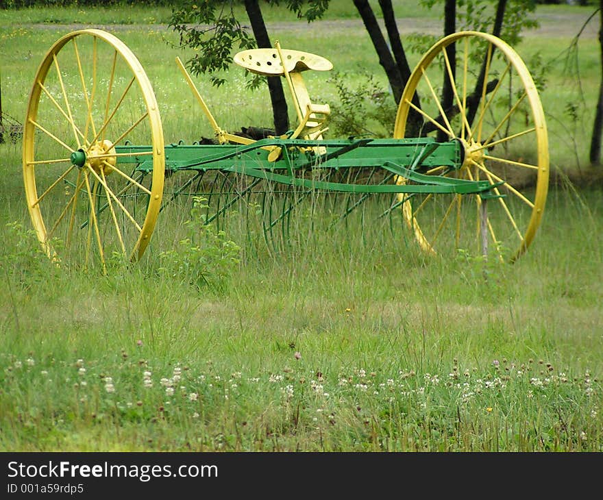 Tractor Rake