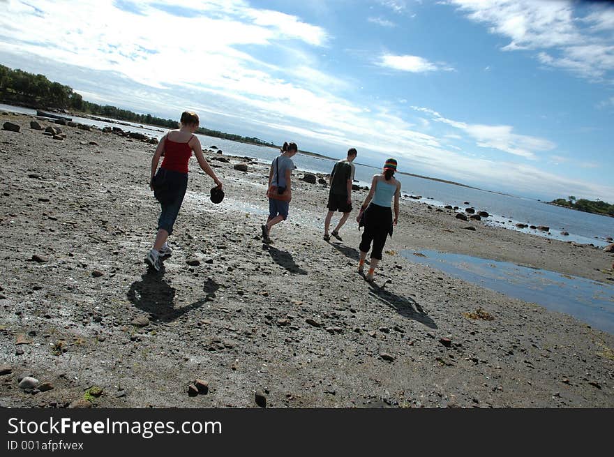 Walking through reflux mud