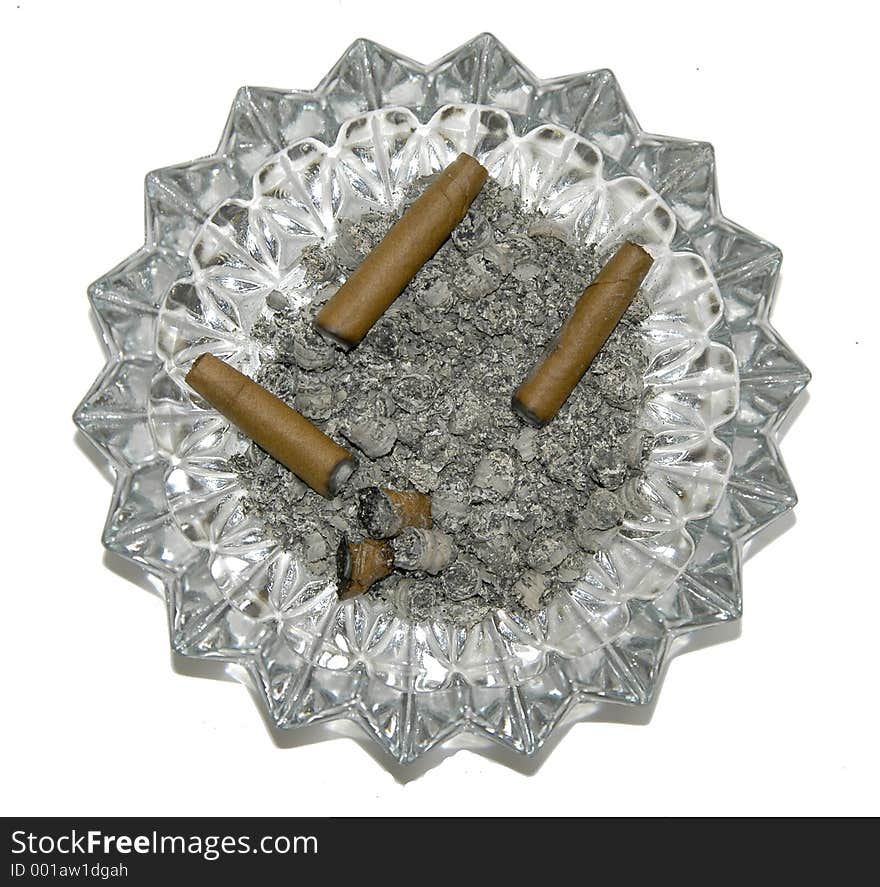 Cigar in an ash tray