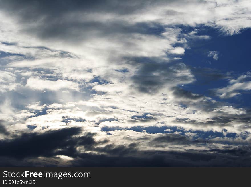 Sunset clouds