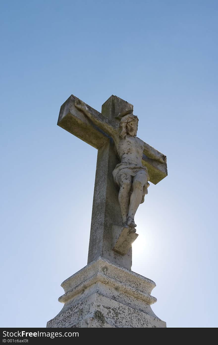 Statue Of Jesus On The Cross