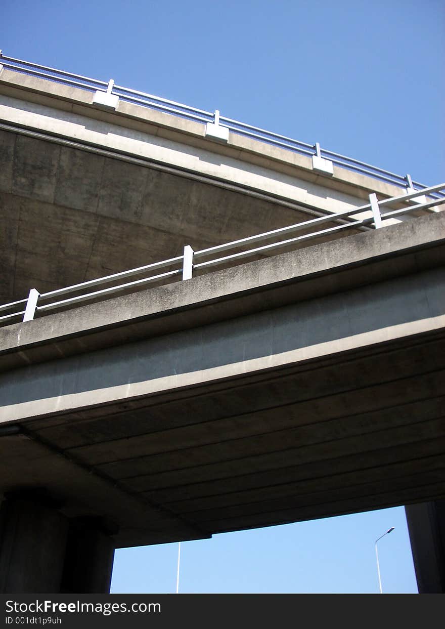 This is a Motorway bridge juction in South Woodford London. This is a Motorway bridge juction in South Woodford London.