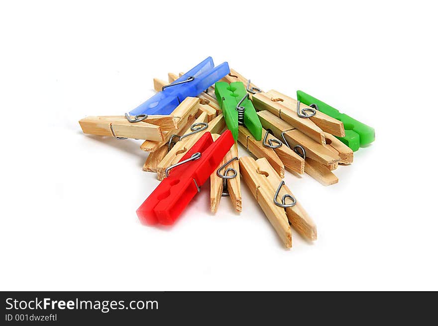 Multicolor Clothes Pegs