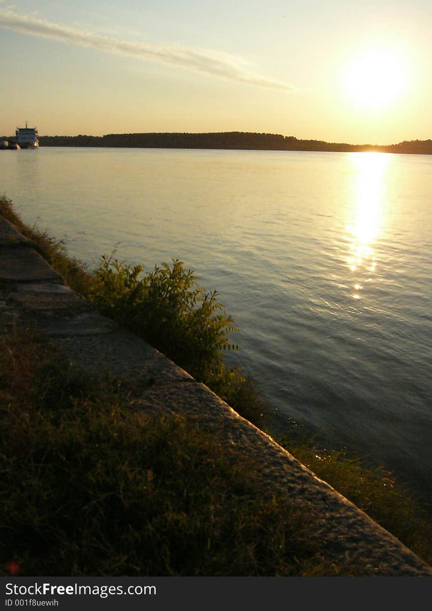 The Danube at sunrise