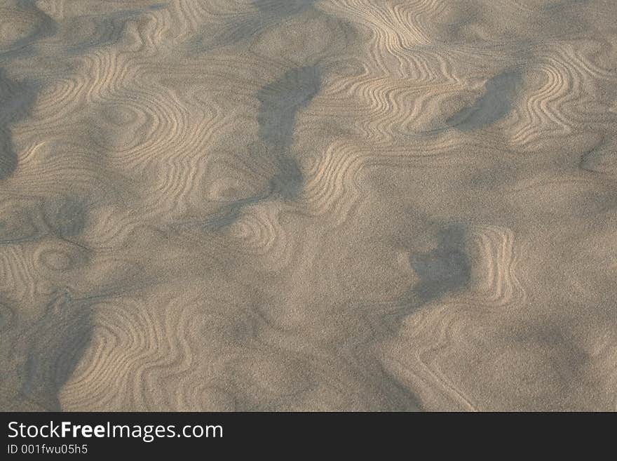 Sand pattern