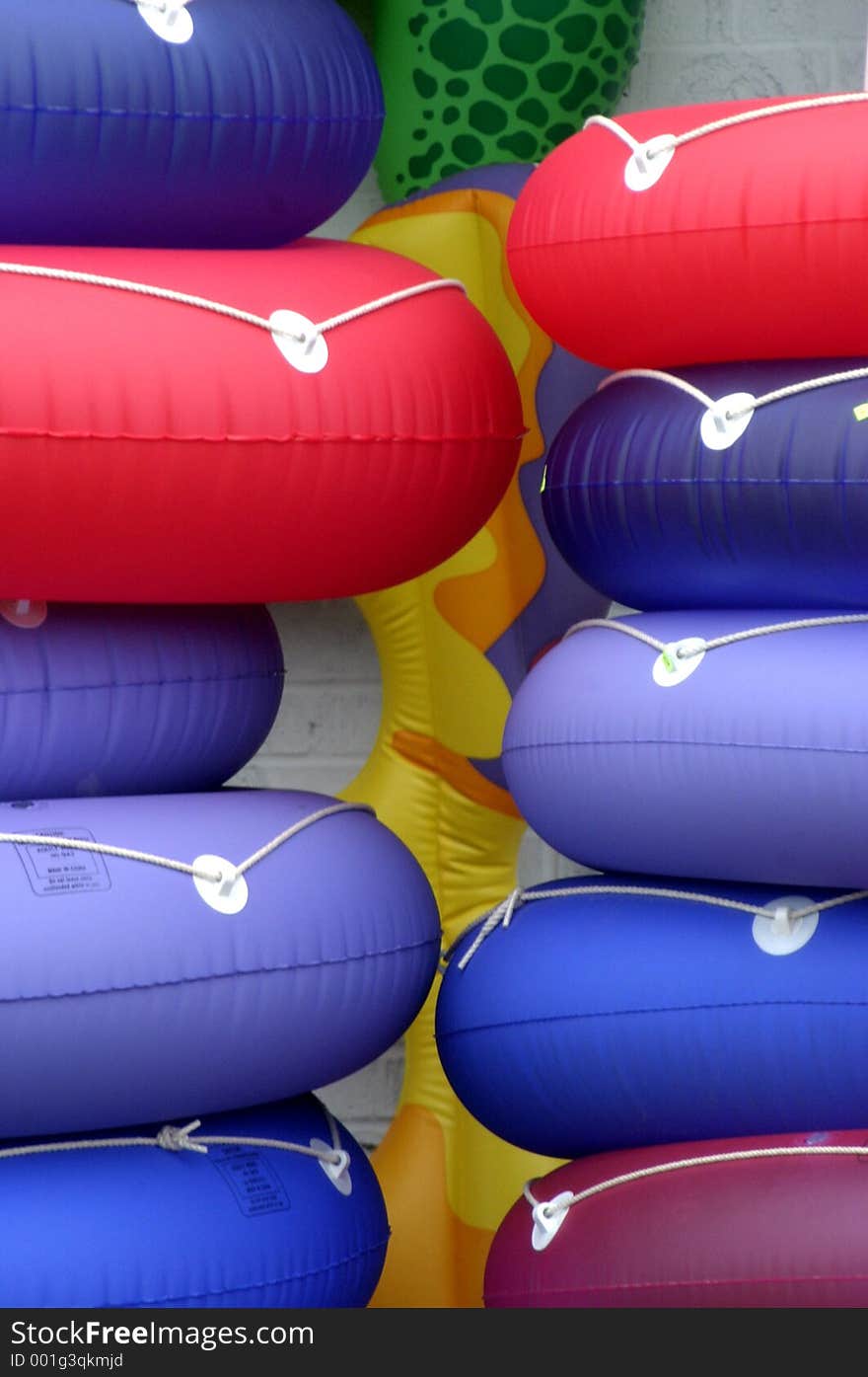 Pile of Beach Floats