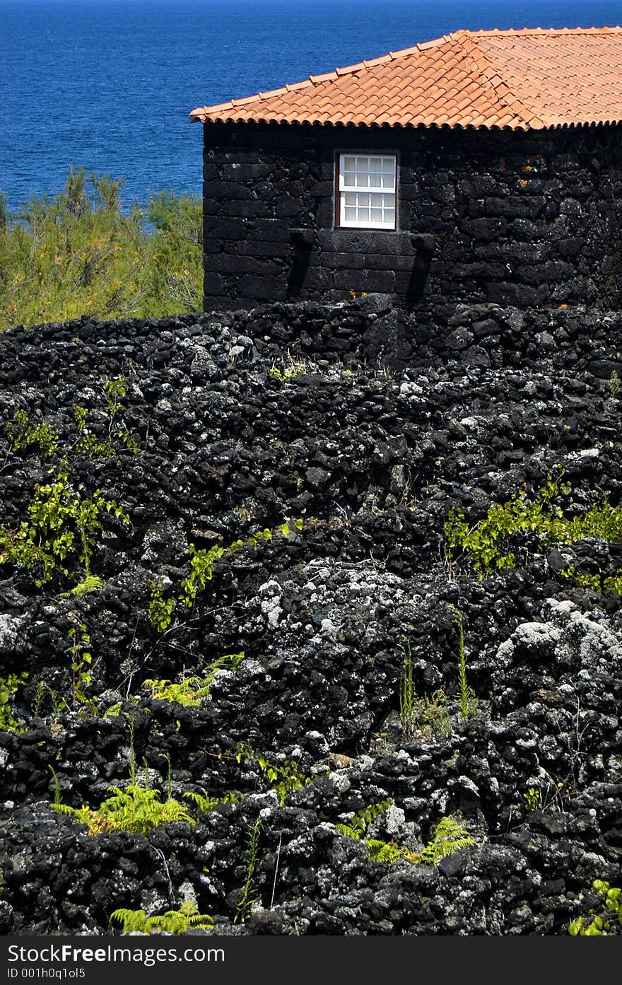 House and walls