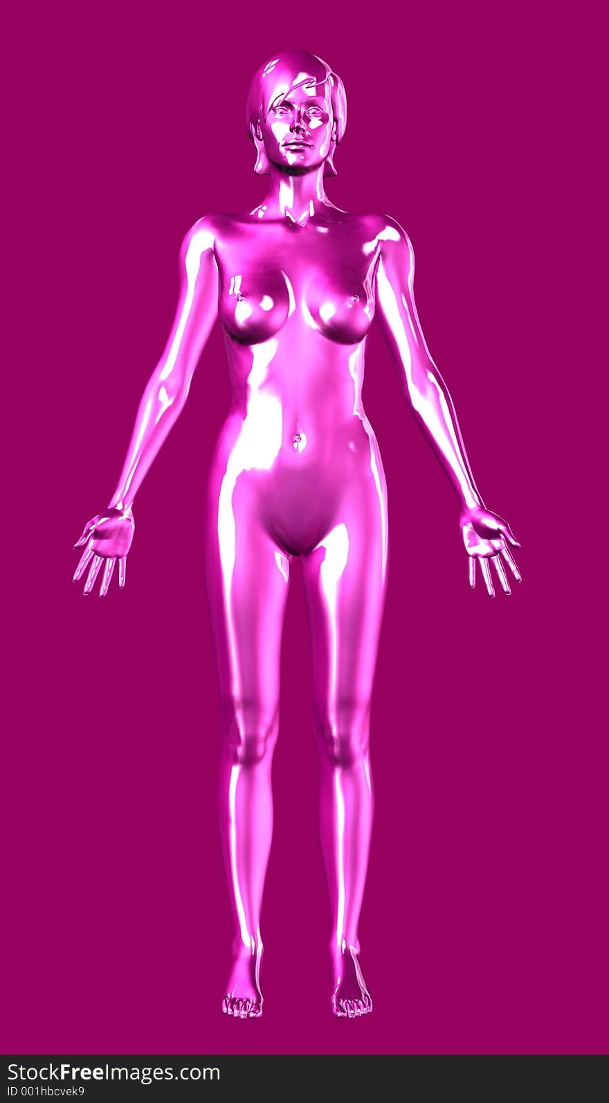 Rose Woman - Includes Clipping Path