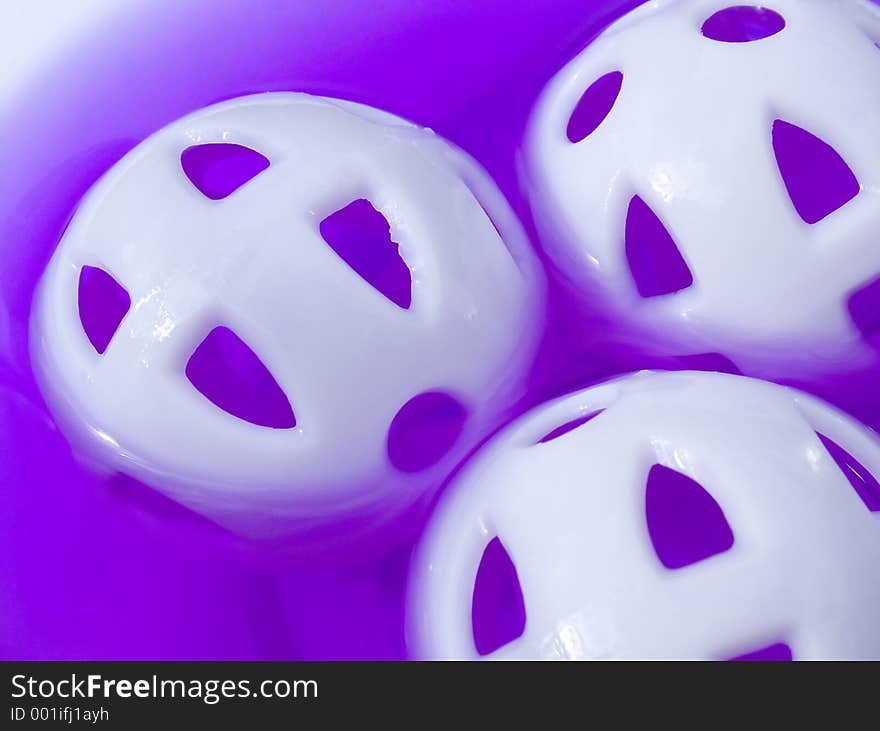 Floating Plastic Balls