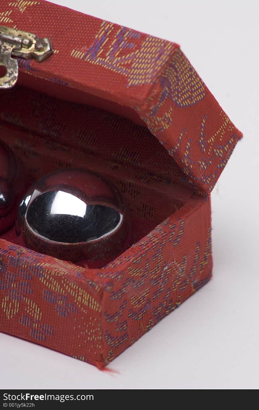 Chinese ball in a box