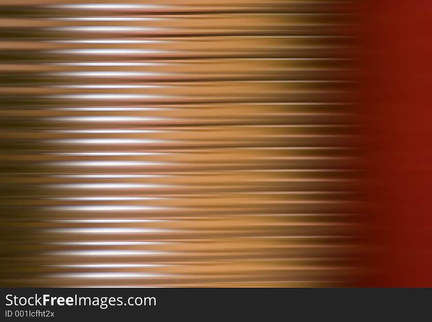 Motion blur of tin can. Motion blur of tin can