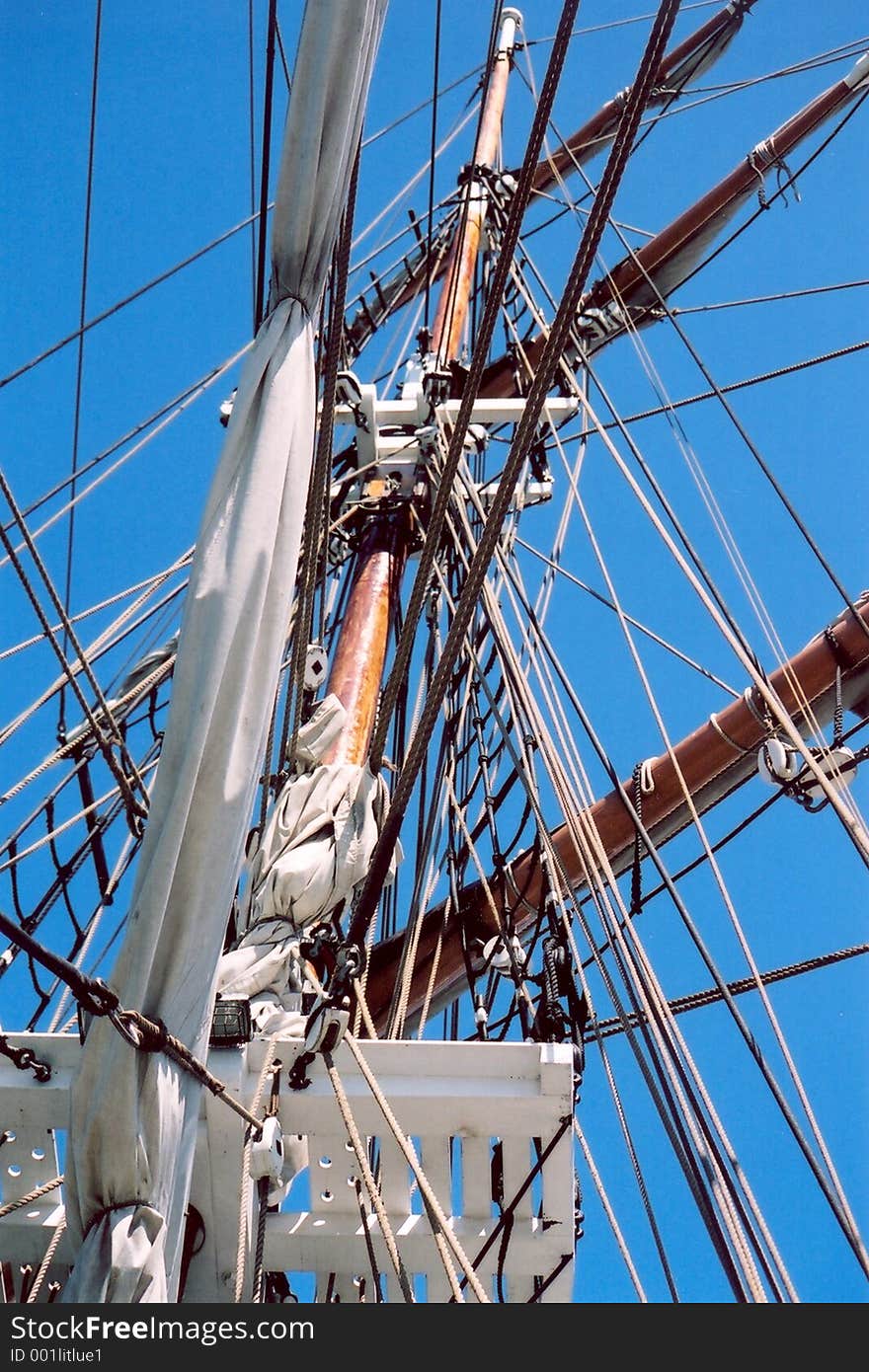 Tall ship mast. Tall ship mast