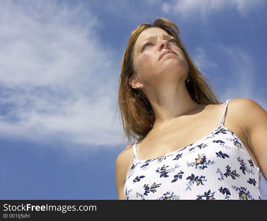 Woman And Sky 2