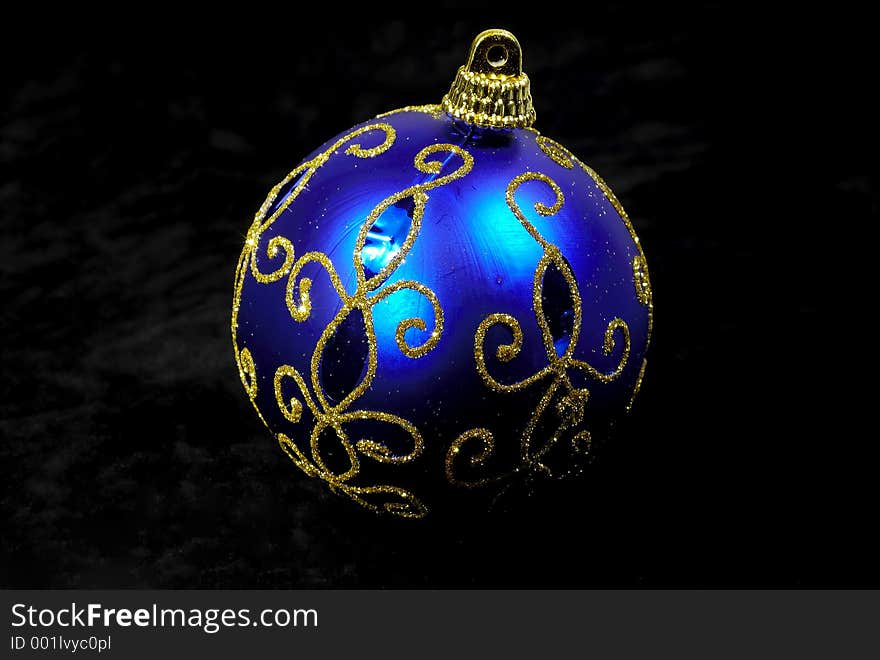 Blue Ornament