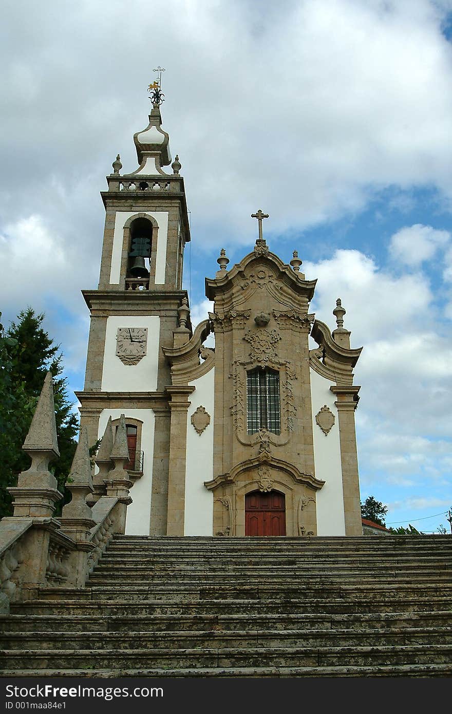 Church against sky