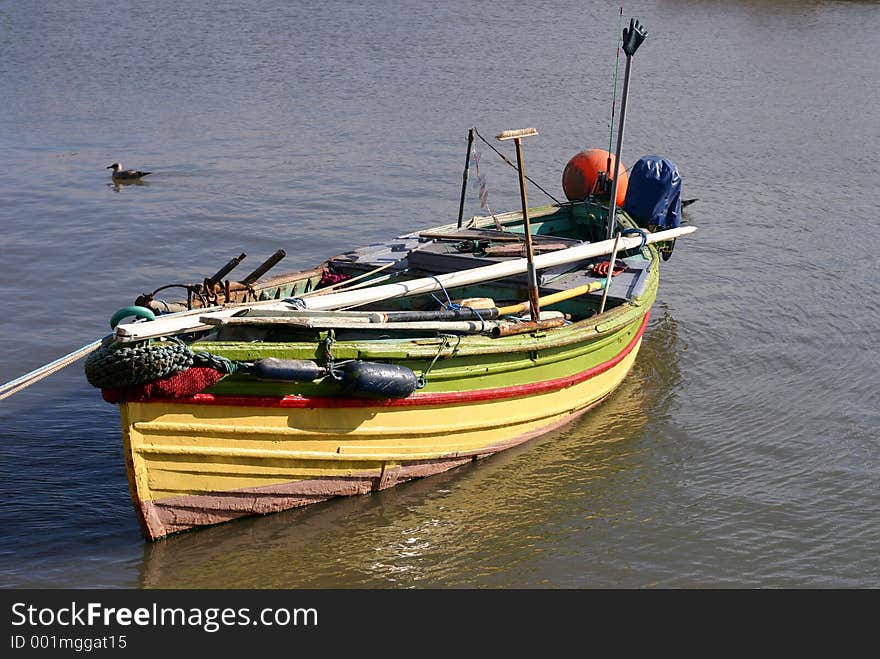 Boat In Marina