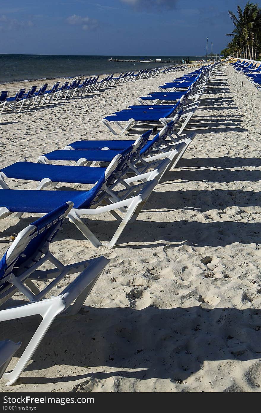 Beach recliners