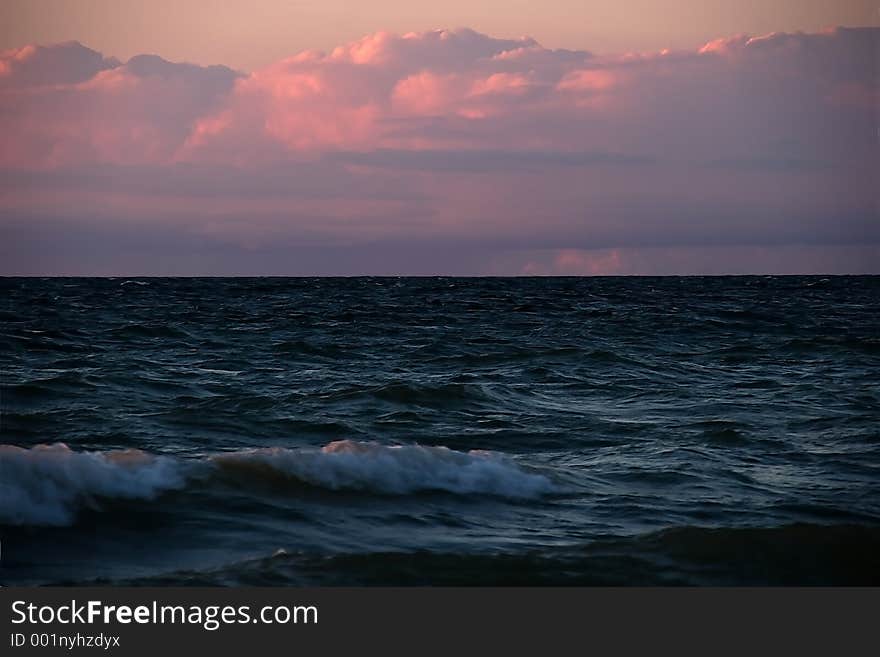 Sunset Simcoe Lake