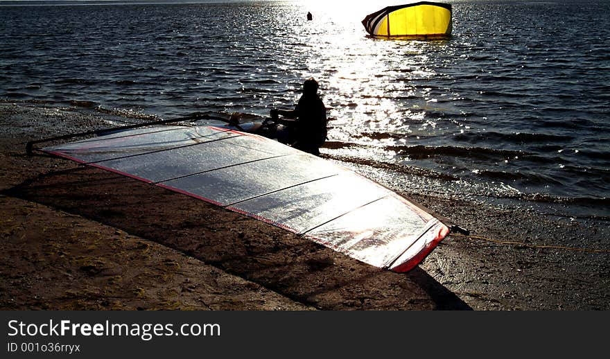 Sailboarding and Kiteboarding.